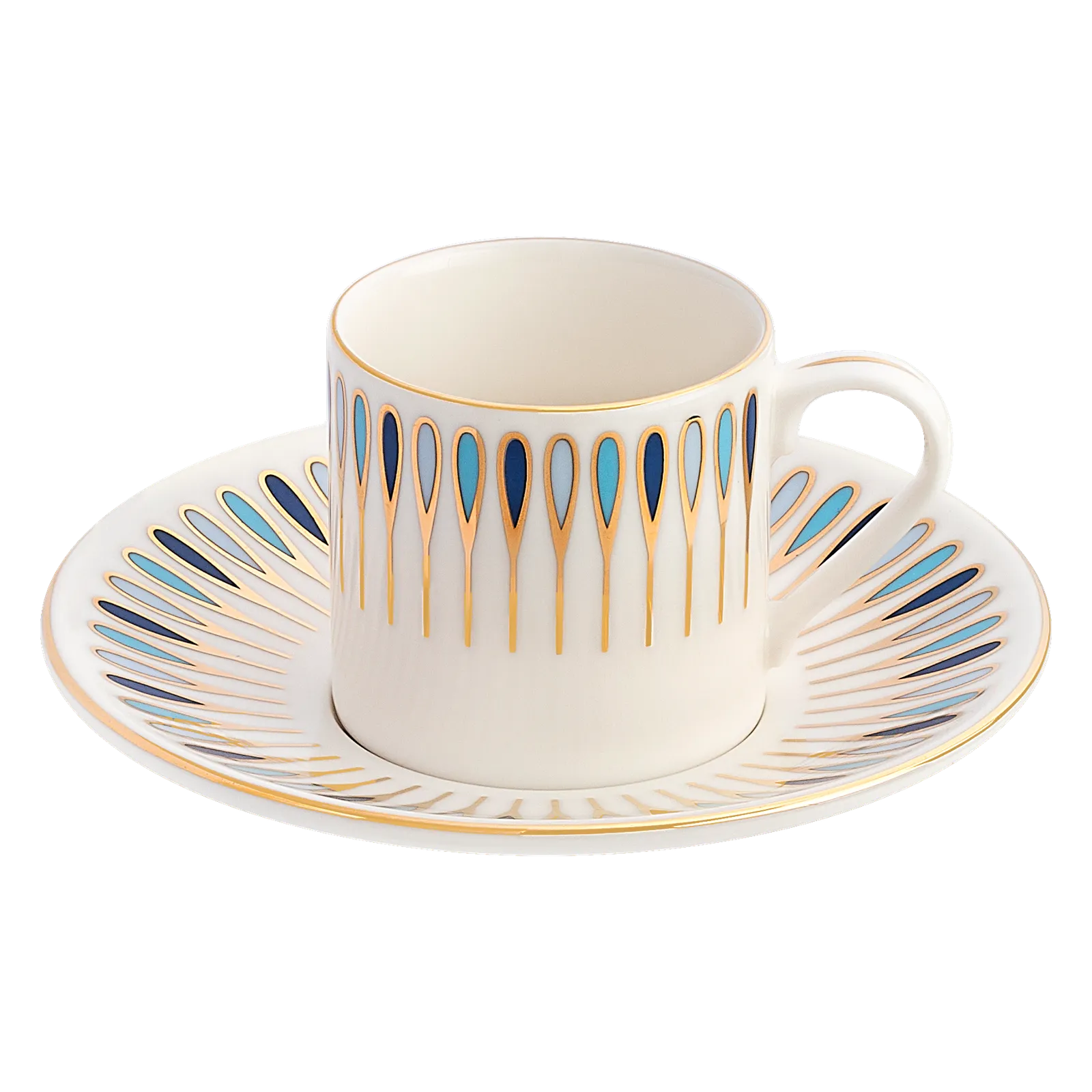 Pera Pure, Pera Blau Pure Untertasse 12 cm